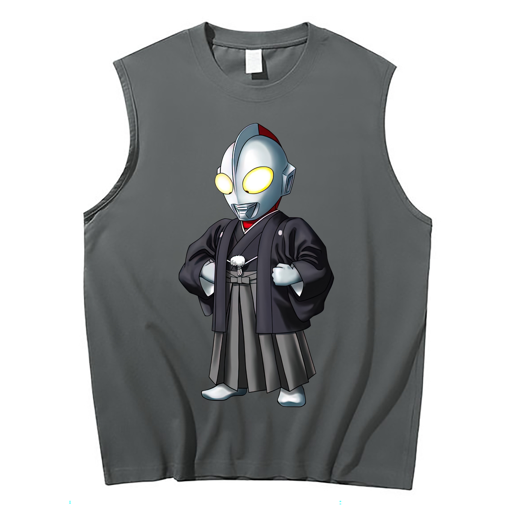 （画像用） ウルトラマン Ultraman コットン100％タンクトップ（フロントプリント）